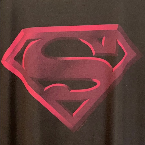 Under armour compression Superman logo gym tee - Picture 2 of 6